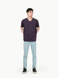 Men's Purple Basic Tee - FMTBT23-015