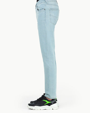 Men's Powder Blue Denim Pant - FMBP22-034