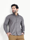 Men's Grey Casual Shirt - FMTS22-31547