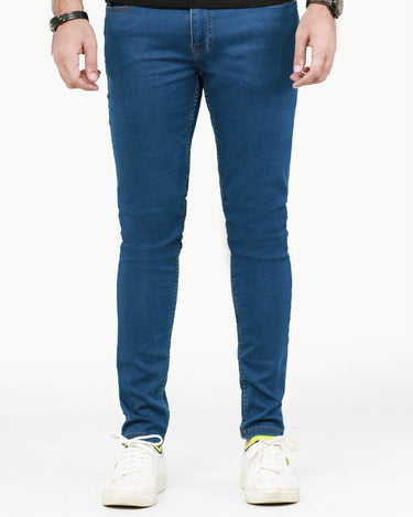 Men's Blue Denim Pant - FMBP22-027