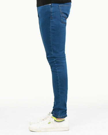 Men's Blue Denim Pant - FMBP22-027