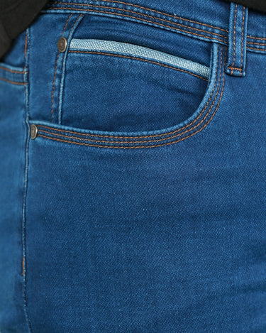 Men's Blue Denim Pant - FMBP22-027