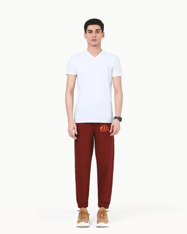 Men's Maroon Jogger Pant - FMBT23-011