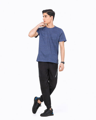 Men's Indigo Basic Tee - FMTBT23-024