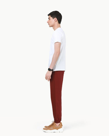 Men's Maroon Jogger Pant - FMBT23-011