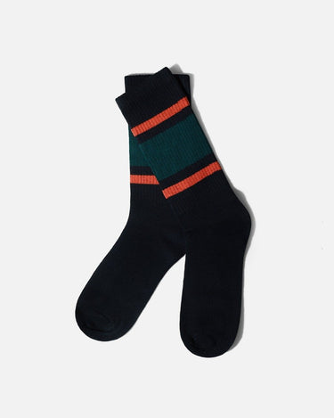 Navy Blue Crew Socks - FAMSO22-037