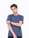 Men's Indigo Basic Tee - FMTBT23-024