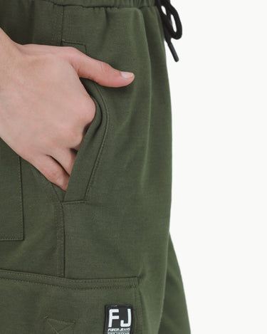 Men's Rifle Green Jogger Pant - FMBT23-014