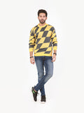 Men's Neon Black Sweater - FMTSWT22-015