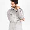 Men's Grey Casual Shirt - FMTS22-31723