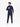 Men's Navy Blue Casual Shirt - FMTS22-31716