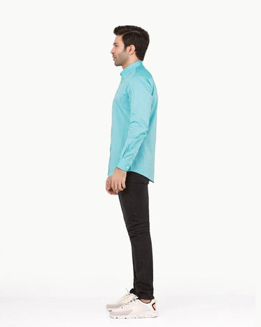 Men's Aqua Casual Shirt - FMTS22-31696