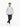 Men's White Casual Shirt - FMTS22-31686