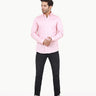 Men's Peach Casual Shirt - FMTS22-31697