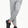 Men's Light Grey Melange Jogger Pant - FMBT23-017