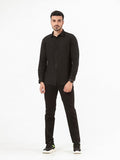 Men's Black Casual Shirt - FMTS22-31612