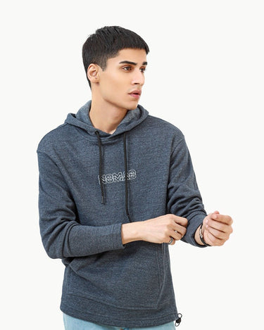 Men's Charcoal Grey Hoodie - FMTH22-033