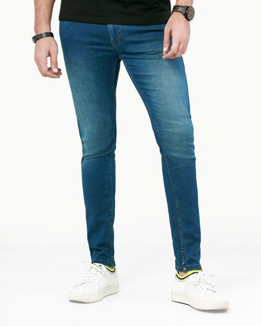 Men's Blue Denim Pant - FMBP22-029