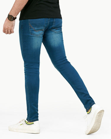 Men's Blue Denim Pant - FMBP22-029