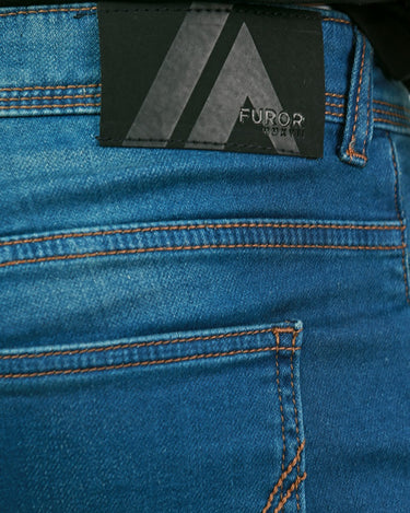 Men's Blue Denim Pant - FMBP22-029