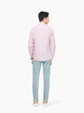 Men's Light Pink Casual Shirt - FMTS22-31774