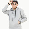 Men's Light Grey Hoodie - FMTH22-054