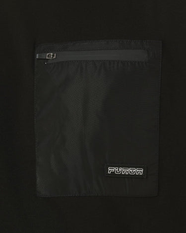 Men's Black Crew Neck Classic Tee - FMTCL22-001