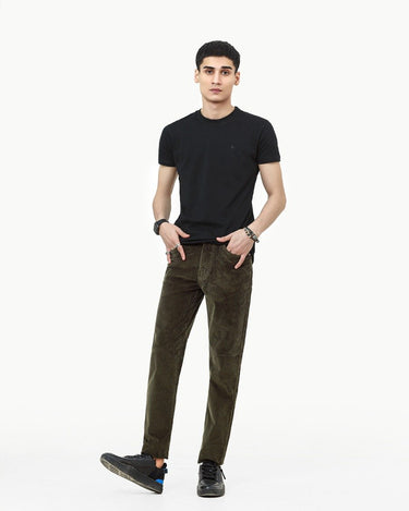 Men's Olive Chino Pant - FMBCP22-019