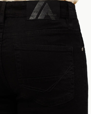 Men's Black Denim Pant - FMBP23-021