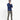 Men's Navy Blue Casual Shirt - FMTS22-31573