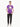 Men's Purple Crew Neck Graphic Tee - FMTGT22-002