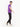 Men's Purple Crew Neck Graphic Tee - FMTGT22-002