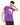 Men's Purple Crew Neck Graphic Tee - FMTGT22-002