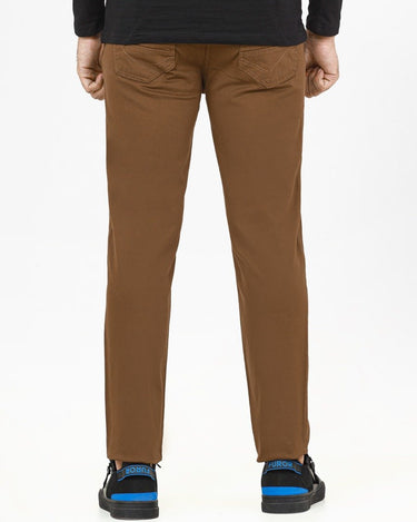 Men's Dark Brown Chino Pant - FMBCP22-005