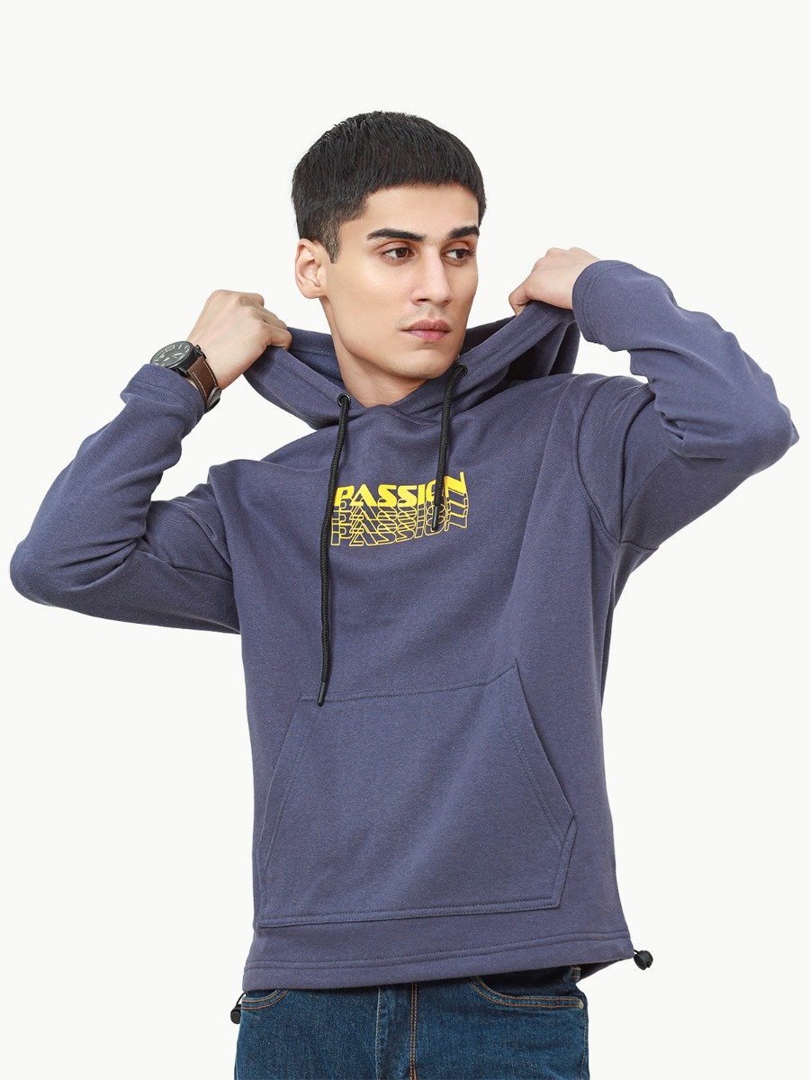 Men's Purple Hoodie - FMTH22-046