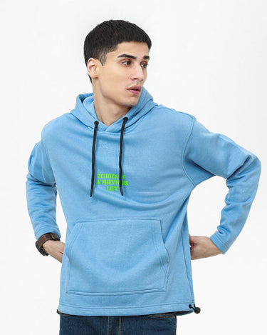 Men's Sky Blue Hoodie - FMTH22-057