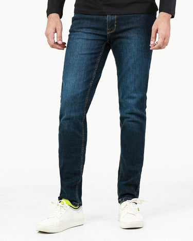 Men's Dark Blue Denim Pant - FMBP22-051