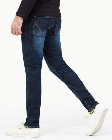 Men's Dark Blue Denim Pant - FMBP22-051