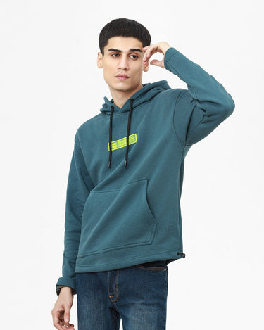 Men's Dark Teal Hoodie - FMTH22-041