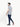 Men's Black & White Casual Shirt - FMTS22-31570
