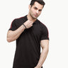 Men's Black Polo Shirt - FMTCP23-067