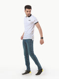 Men's White Polo Shirt - FMTCP22-008