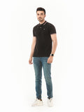Men's Black Polo Shirt - FMTCP22-005