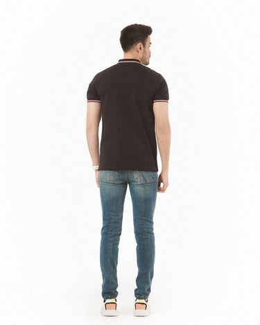 Men's Black Polo Shirt - FMTCP22-005