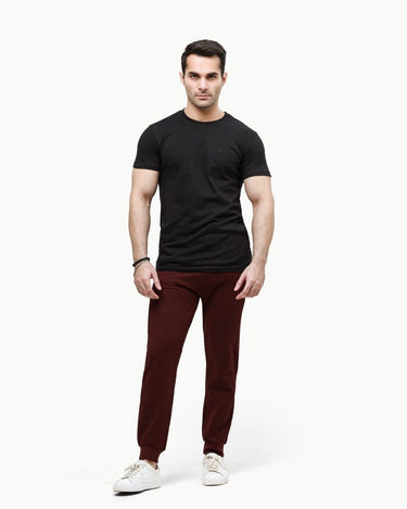 Men's Maroon Jogger Pant - FMBT23-025