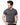 Men's Charcoal Crew Neck Basic Tee - FMTBT22-006