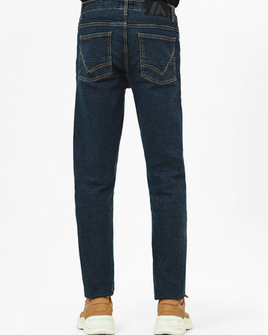 Men's Washed Indigo Denim Pant - FMBP22-050