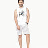 Men's White Tank Top - FMTTR22-009