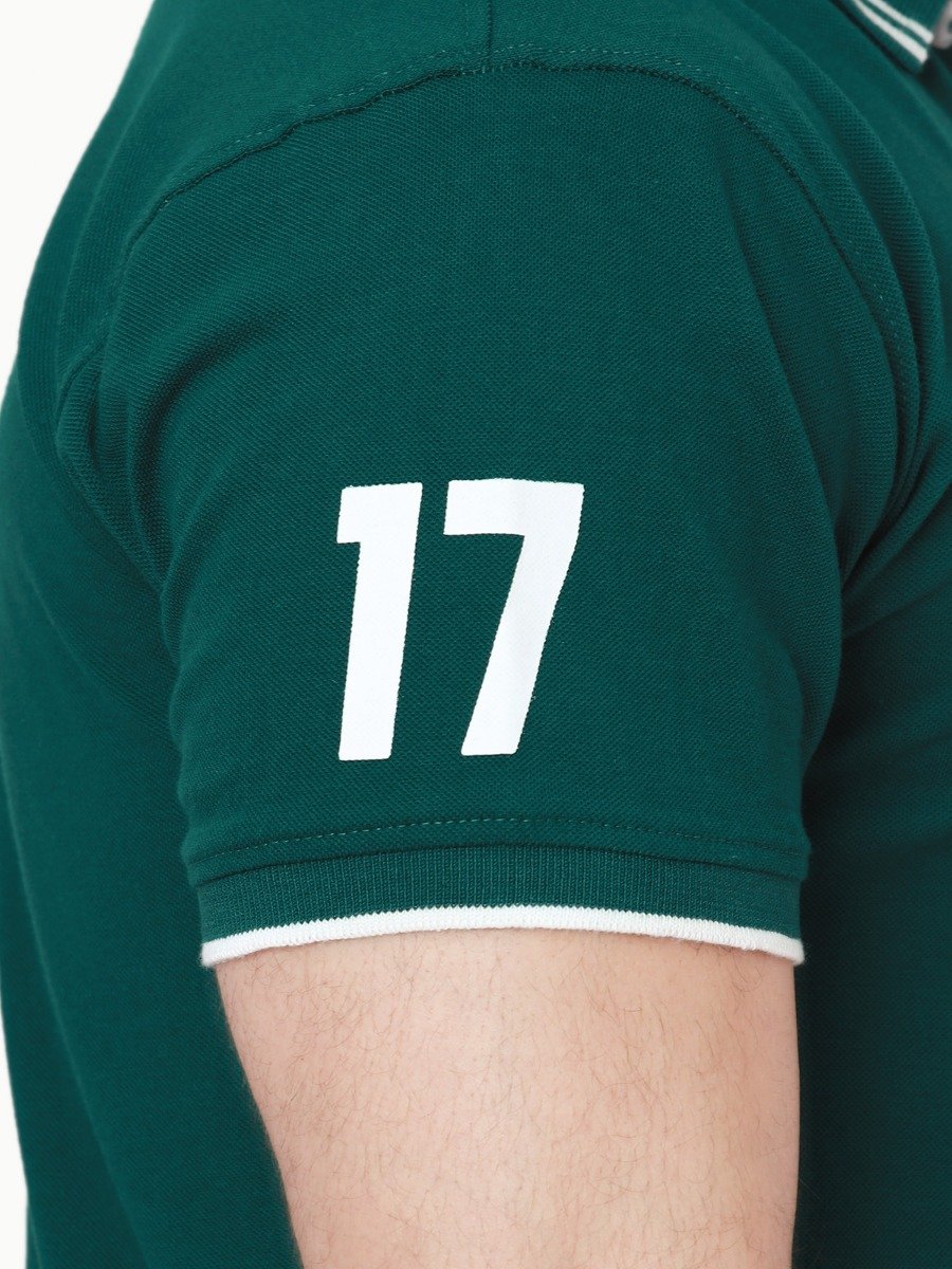 Men's Green Polo Shirt - FMTCP22-014