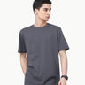 Men's Charcoal Basic Tee - FMTBT23-007